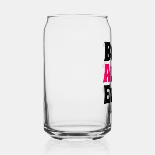 最高のパーソナライズされたおばさん名缶ガラス ガラス缶 (右)