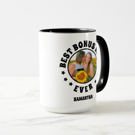 最高のパーソナライズされたお母さん マグカップ (正面右)