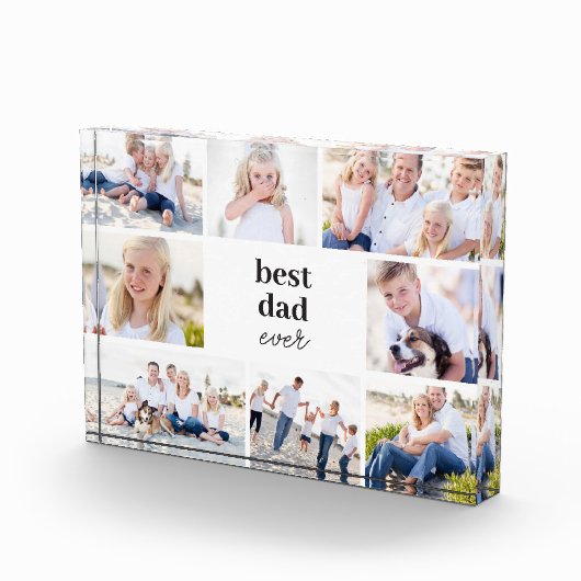 最高のパーソナライズされたギフト色アクリル写真ブロック フォトブロック (右)