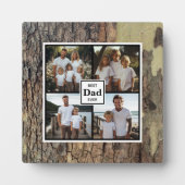 最高のパーソナライズされたテンプレート フォトプラーク (正面)