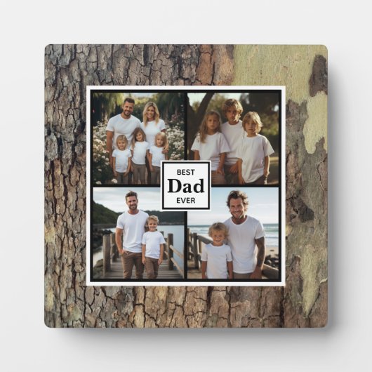 最高のパーソナライズされたテンプレート フォトプラーク (正面)