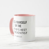 最高のパーソナライズされたプロフェッショナル名 マグカップ (正面左)