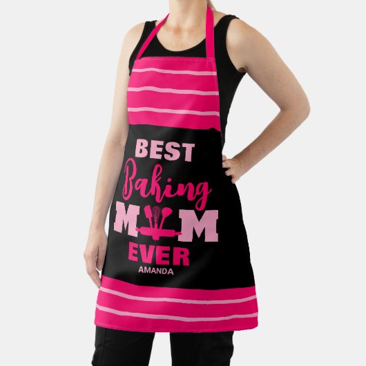 最高のパーソナライズされたベーキング母なる日 エプロン (インサイチュ)