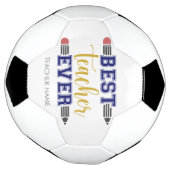 最高のパーソナライズされた先生 – ギフトカスタマイズ サッカーボール (回転)