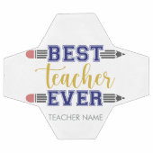 最高のパーソナライズされた先生 – ギフトカスタマイズ サッカーボール (フラット)