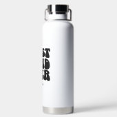 最高のパーソナライズされた卒業エバカスタムー ウォーターボトル (背面)