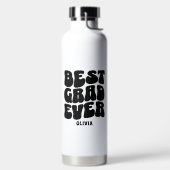最高のパーソナライズされた卒業エバカスタムー ウォーターボトル (左面)
