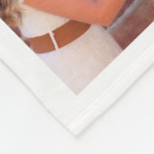 最高のパーソナライズされた友達forever 4 photo collage フリースブランケット (角)