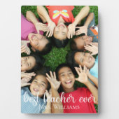 最高のパーソナライズされた名クラス写真 フォトプラーク (正面)