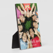 最高のパーソナライズされた名クラス写真 フォトプラーク (側面)