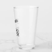 最高のパーソナライズされた名ビール タンブラーグラス (左)