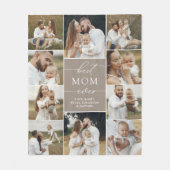 最高のパーソナライズされた母エバカスタムフリースブランケット フリースブランケット (正面)