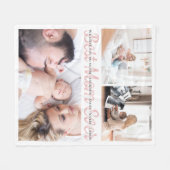 最高のパーソナライズされた母エバカスタムフリースブランケット フリースブランケット (正面(横))