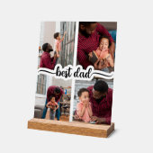 最高のパーソナライズされた4 Photo Collage アクリルサイン (傾斜)