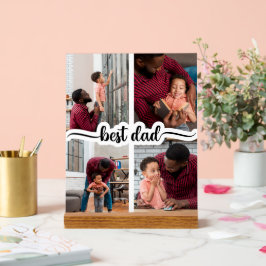 最高のパーソナライズされた4 Photo Collage アクリルサイン