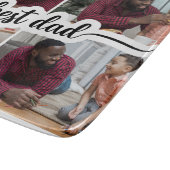 最高のパーソナライズされた4 Photo Collage カッティングボード (角)