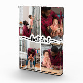 最高のパーソナライズされた4 Photo Collage フォトブロック (右)