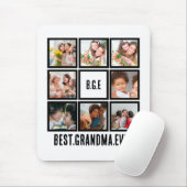 最高のパーソナライズされたGramona Ever 8 Photo Collage T-S マウスパッド (マウス)