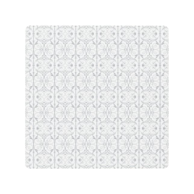 最高のパーソナライズ文字ロゴメタルウォールアート メタルプリント (正面)