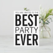 最高のパーティー 招待状 (スタンド正面)