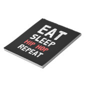 最高のヒップホップ |ヒップホップダンス踊り ノートパッド (回転)