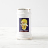 最高のビエールガングロフヴィンテージリキュールラベル ビールジョッキ (中央)