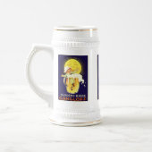 最高のビエールガングロフヴィンテージリキュールラベル ビールジョッキ (左)