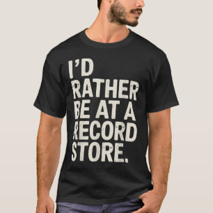 最高のビニールアート ミュージック DJ レコード Tシャツ