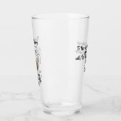 "最高のビールは友達と" ビール タンブラーグラス (左)