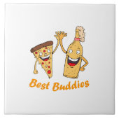 最高のピザとビール タイル (正面)