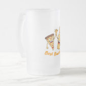 最高のピザとビール フロストグラスビールジョッキ (正面左)