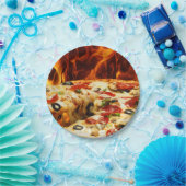 最高のピザ ペーパープレート (パーティー)