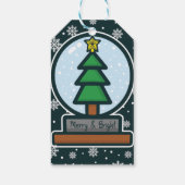 最高のフェスティバル ギフトタグ (裏面)