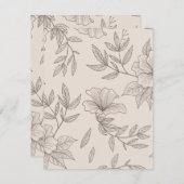 最高のフラットホリデーカード シーズンカード (正面/裏面)