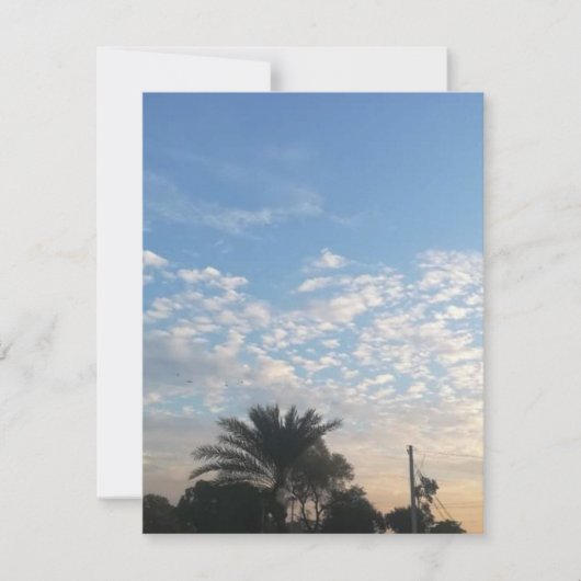 最高のフラットホリデーカード シーズンカード (正面)