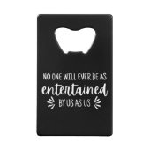 最高のフレおもしろい引用文 クレジットカード栓抜き (正面)