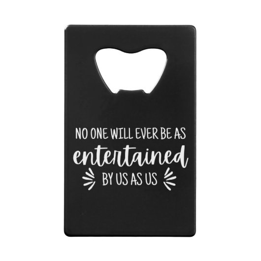 最高のフレおもしろい引用文 クレジットカード栓抜き (正面)