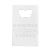 最高のフレおもしろい引用文 クレジットカード栓抜き (裏面)