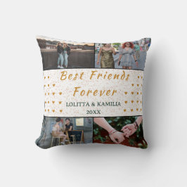 最高のフレンズフォーエバーカスタムフォトコラージュ枕 クッション