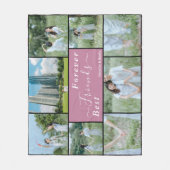 最高のフレンズフォーエバーカスタムフォトフリースブランケット フリースブランケット (正面)