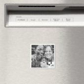 最高のフレンズフォーエバーモダンパズルギフト マグネット (インサイチュ (食洗機))