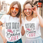 最高のフレンドオブ誕生日ガールカスタムファミリー Tシャツ<br><div class="desc">あなたはもし、おもしろいとユニークあなたの家族のためのあなたの誕生日にあなたのサポートを示す方法を探して、私たちの誕生日の分隊のシャツよパーソナライズされたりも見なさい！このシャツは祝友達や家族に最適で、人生の中で特別な女素晴らしの子に贈り物を作る。あなたは家で小さな集まりを計画するか、または手の込んだパーティーを計画するかにかかわらず、これらのシャツはチームの誰が誰であるかを誰に知らせる。それに、彼らは快適でスタイリッシュ、あなたの娘は年間を通して衣服できる。今日注文しろ！</div>