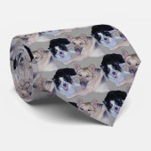 最高のフ縁どォンCollie & German Shepherd ネクタイ (ロール)