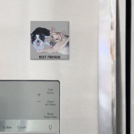 最高のフ縁どォンCollie & German Shepherd マグネット