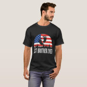 最高のブラザー国旗 Tシャツ (正面フル)