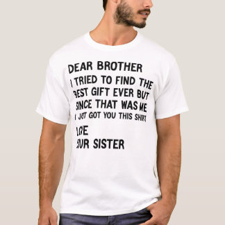 最高のプレゼントを探してみたんだけど… Tシャツ