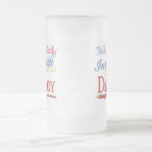 最高のプレゼント フロストグラスビールジョッキ (中央)