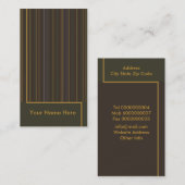 最高のプロフェッショナル 名刺 (正面/裏面)