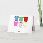 最高のベビーシャワー カード (裏面)