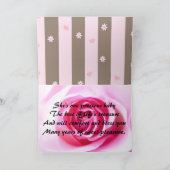 最高のベビーシャワー カード (内部)